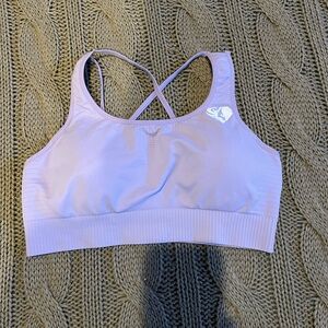 Woman Best purple sports bra